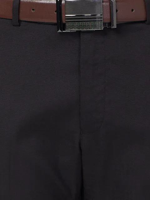 Park Avenue Men Blue Regular Fit Structured Trouser