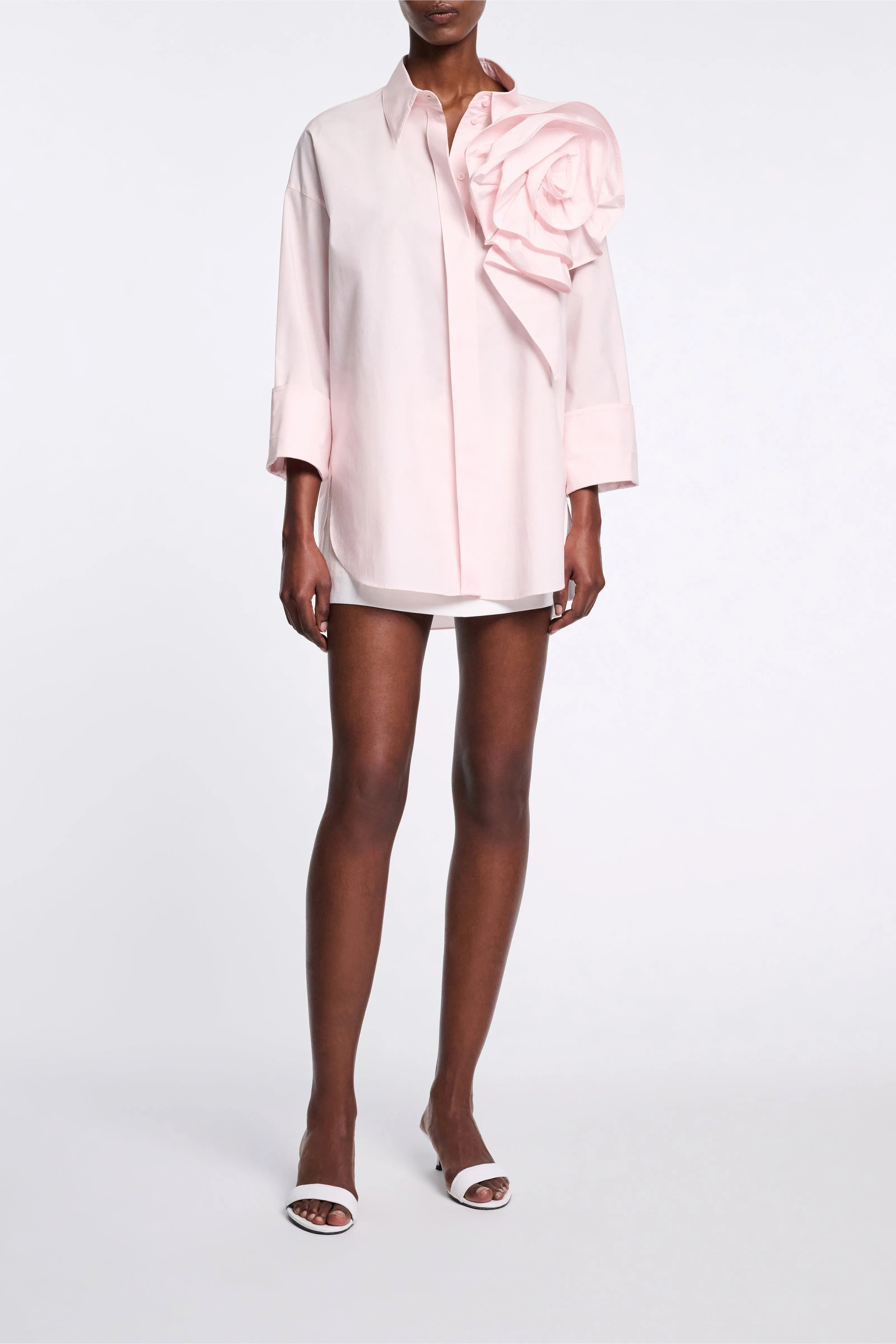 Poplin Power Blouse
