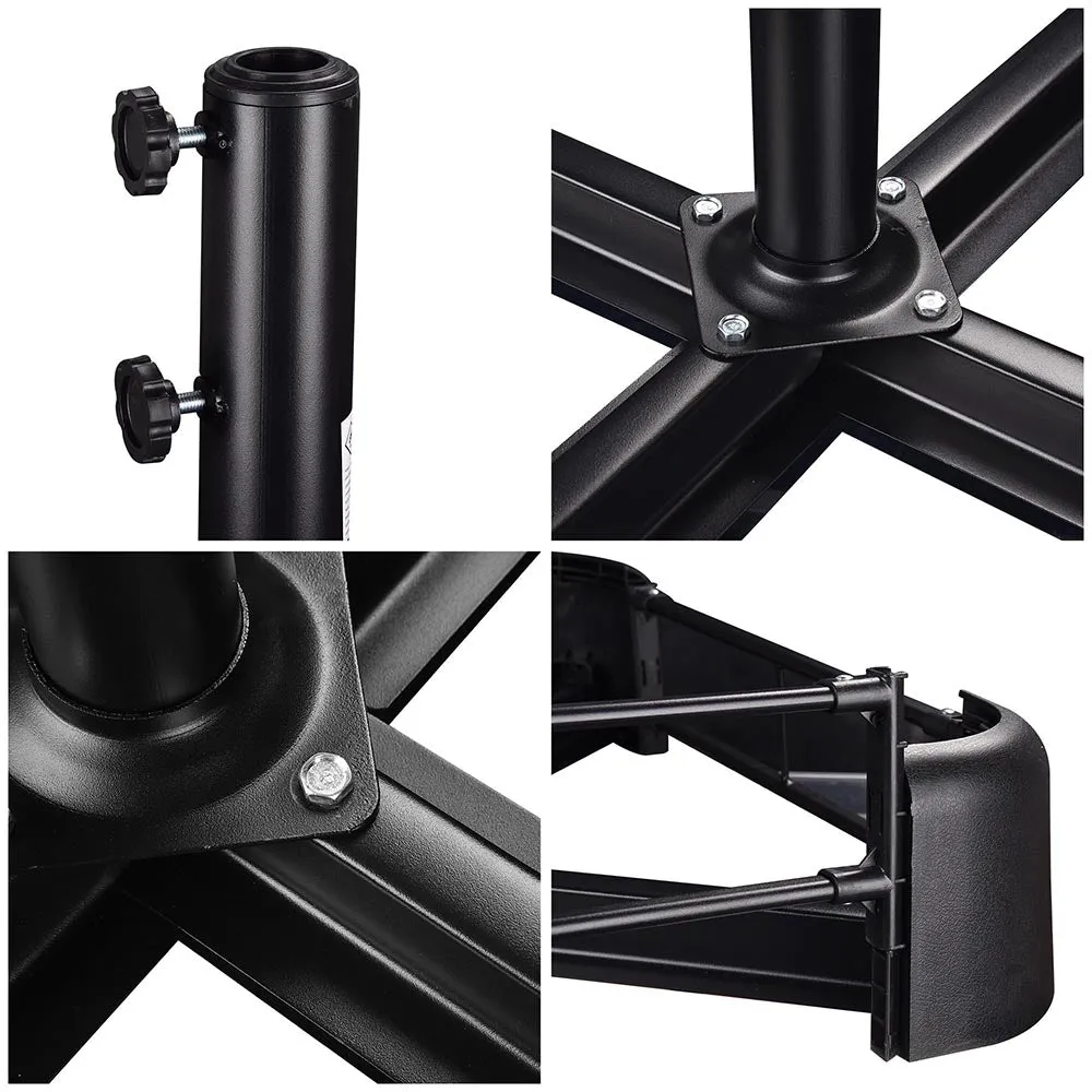 TheLAShop 168 Lbs. Umbrella Base Weight for Poles D1 7/8"