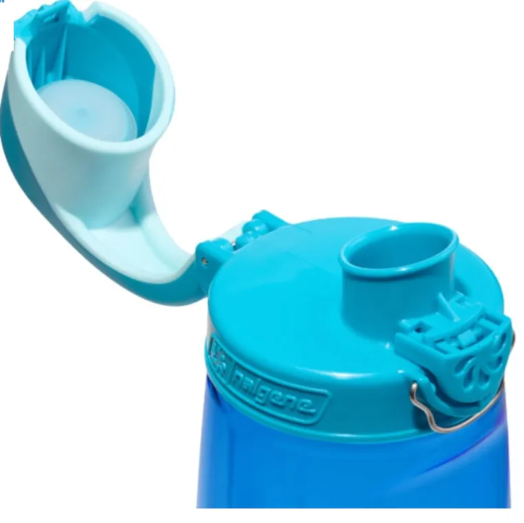 USNA 24oz On-The-Fly Lock-Top NALGENE Bottle (blue)